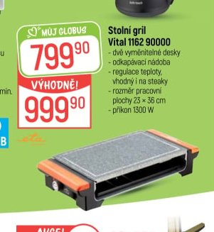 Stolní gril Vital 1162 90000