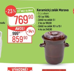 Keramický zelák Morava