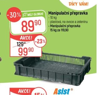 Manipulační přepravka
