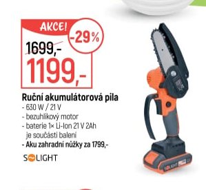 Ruční akumulátorová pila