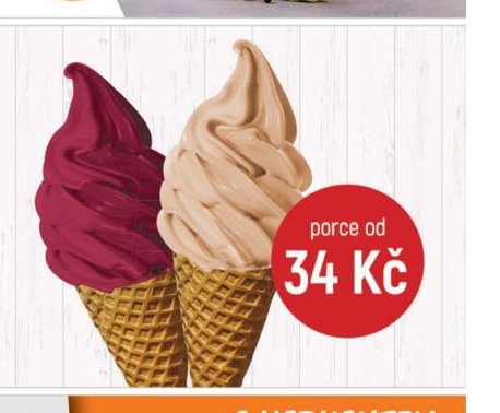 Točená zmrzlina vlastní výroby