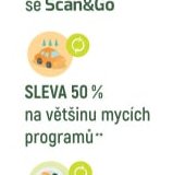 SLEVA 50 % na většinu mycích programů