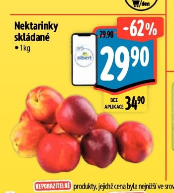 Nektarinky skládané
