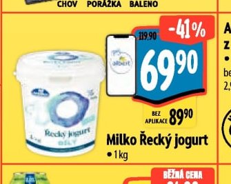 Milko Řecký jogurt