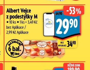Albert Vejce z podestýlky M