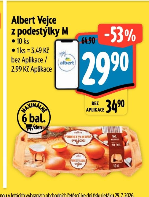 Albert Vejce z podestýlky M