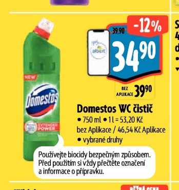 Domestos WC čistič