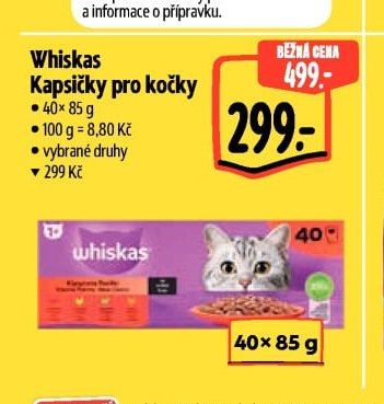 Whiskas Kapsičky pro kočky