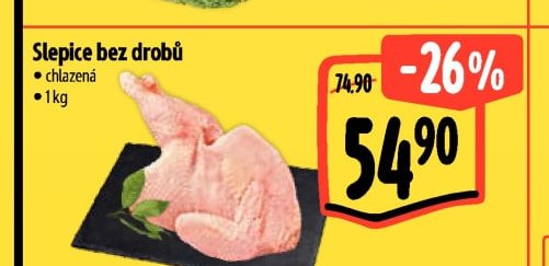 Slepice bez drobů
