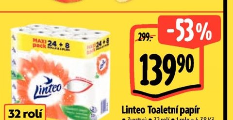 Linteo Toaletní papír