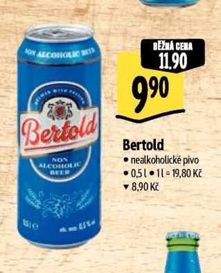 Bertold nealkoholické pivo