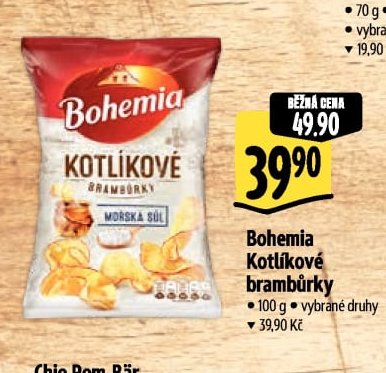 Bohemia Kotlíkové brambůrky