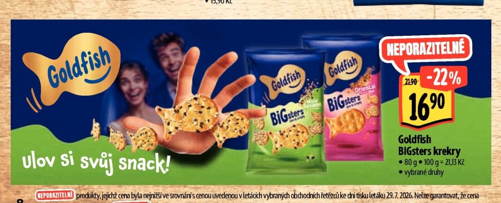 Goldfish BIGsters krekry