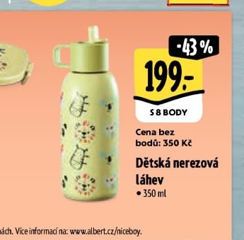 Dětská nerezová láhev