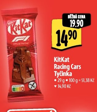 KitKat Racing Cars Tyčinka