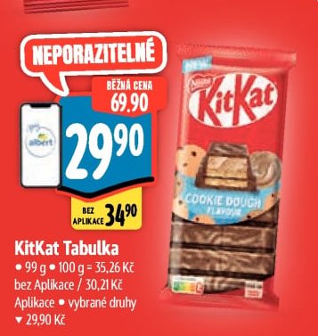 KitKat Tabulka