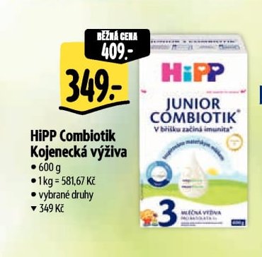 HiPP Combiotik Kojenecká výživa