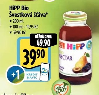 HiPP Bio Švestková šťáva