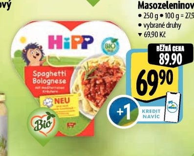HiPP Bio Masozeleninový příkrm