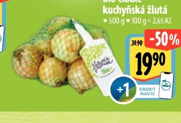 Nature's Promise Bio Cibule kuchyňská žlutá