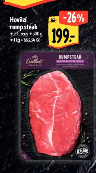 Hovězí rump steak