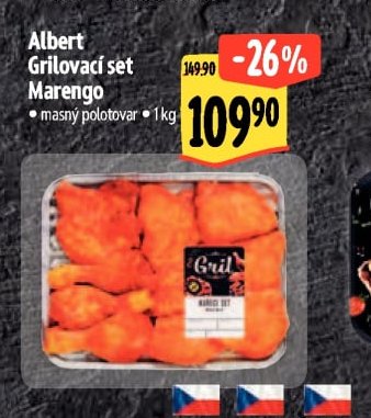 Albert Grilovací set Marengo