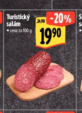 Turistický salám