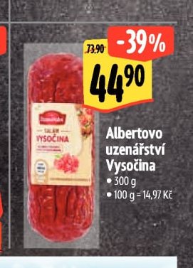 Albertovo uzenářství Vysočina