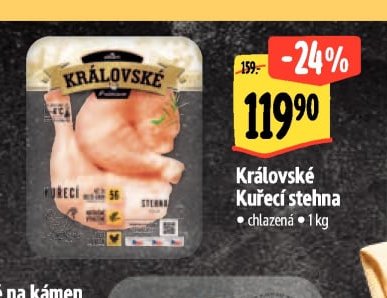 Královské Kuřecí stehna
