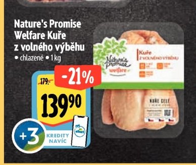 Nature's Promise Welfare Kuře z volného výběhu