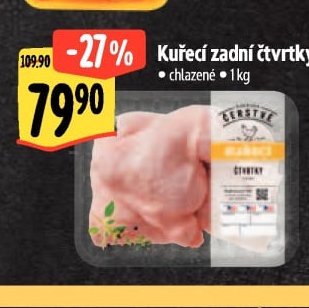 Kuřecí zadní čtvrtky