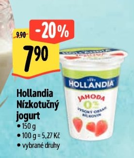 Hollandia Nízkotučný jogurt