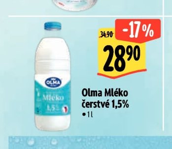 Olma Mléko čerstvé 1,5%