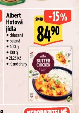 Albert Hotová jídla