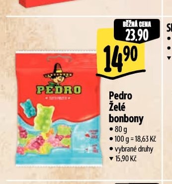 Pedro Želé bonbony