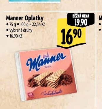 Manner Oplatky