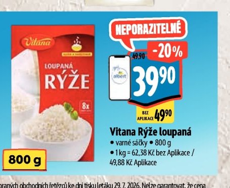Vitana Rýže loupaná