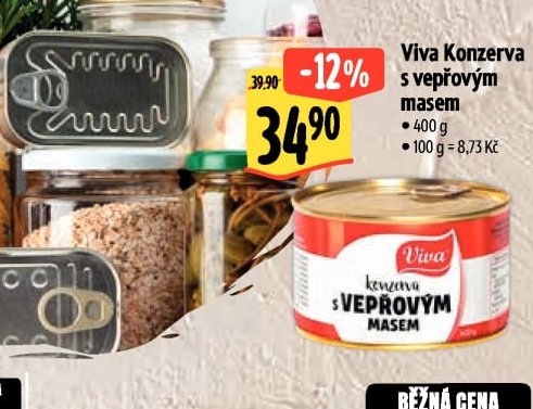 Viva Konzerva s vepřovým masem