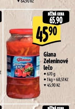 Giana Zeleninové lečo