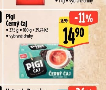 Pigi Černý čaj