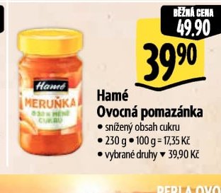 Hamé Ovocná pomazánka