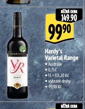 Hardy's Varietal Range