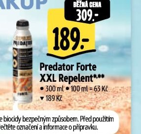 Predator Forte XXL Repelent