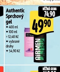 Authentic Sprchový gel