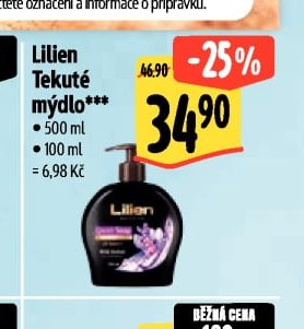 Lilien Tekuté mýdlo