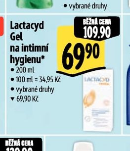 Lactacyd Gel na intimní hygienu