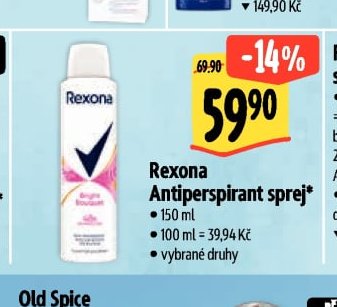 Rexona Antiperspirant sprej