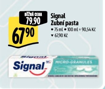 Signal Zubní pasta