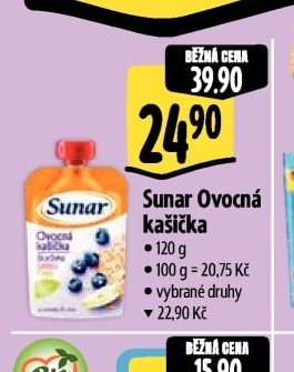 Sunar Ovocná kašička