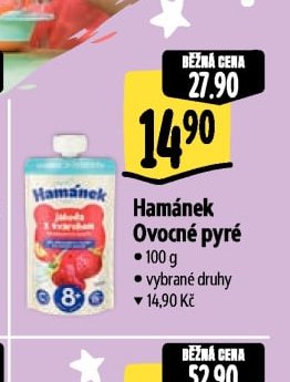 Hamánek Ovocné pyré
